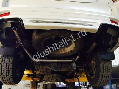 Замена приемной трубы Toyota Land Cruiser Prado 150